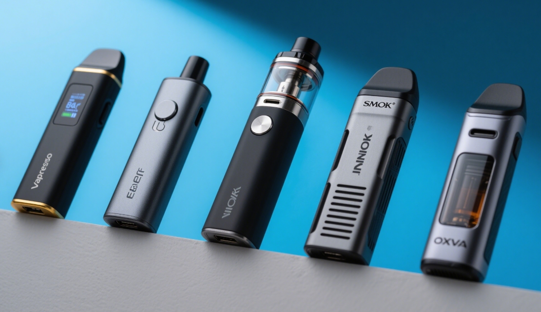 Top 5 vapeadores sin nicotina 2025: Los mejores dispositivos para un e-cigarrillo sostenible y saludable