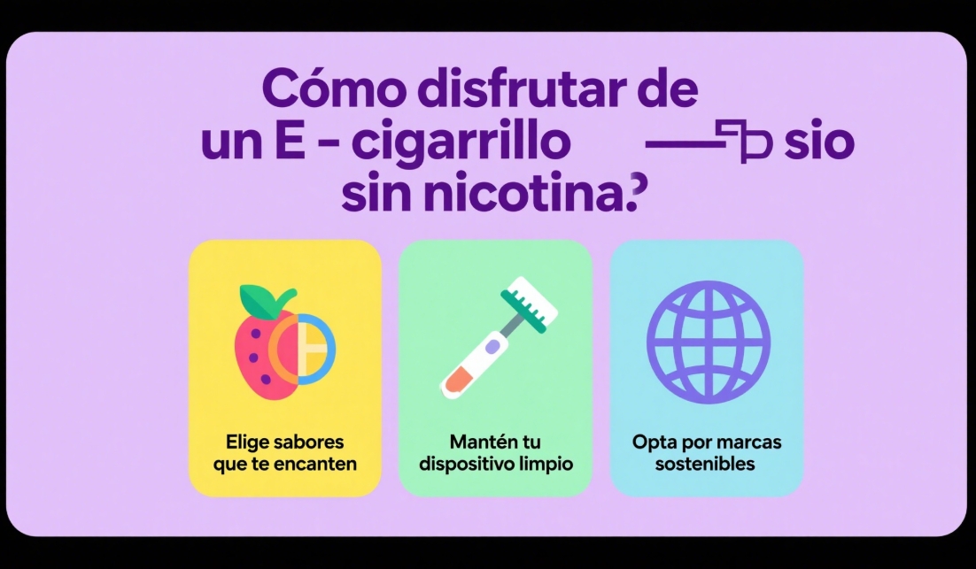 Top 5 vapeadores sin nicotina 2025: Los mejores dispositivos para un e-cigarrillo sostenible y saludable